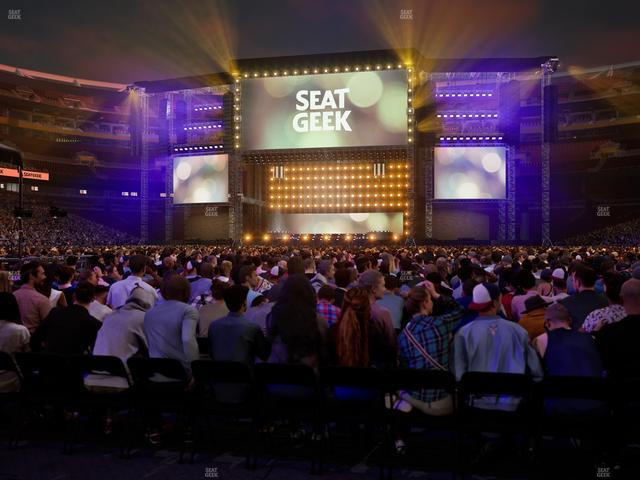 Northwest Stadium - Section Floor A 14 Seat View