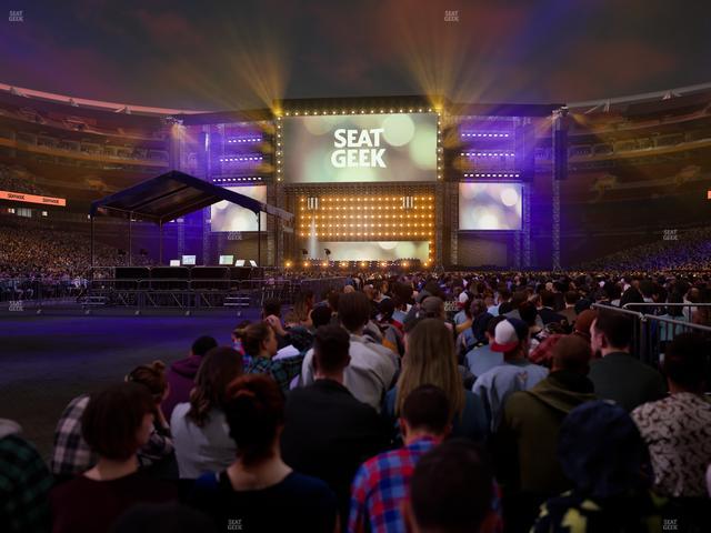 Northwest Stadium - Section Floor A 14 Seat View