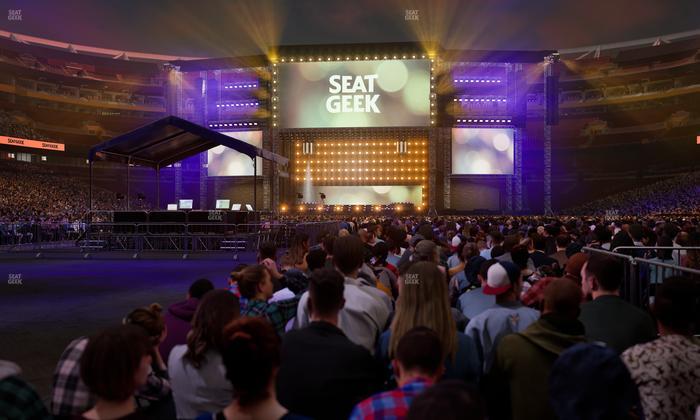 Northwest Stadium - Section Floor A 14 Seat View