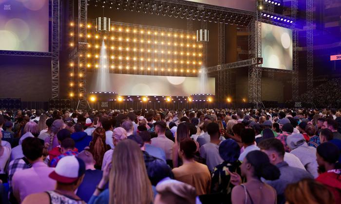 Northwest Stadium - Section Floor A 2 Seat View