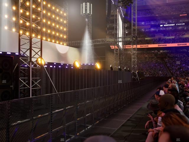 Northwest Stadium - Section Floor A 2 Seat View