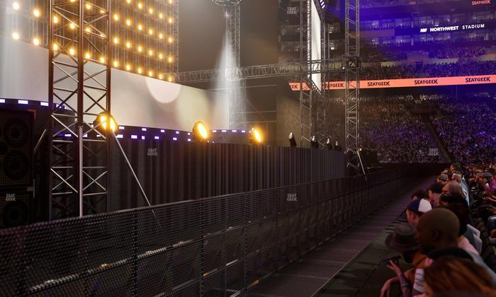 Northwest Stadium - Section Floor A 2 Seat View