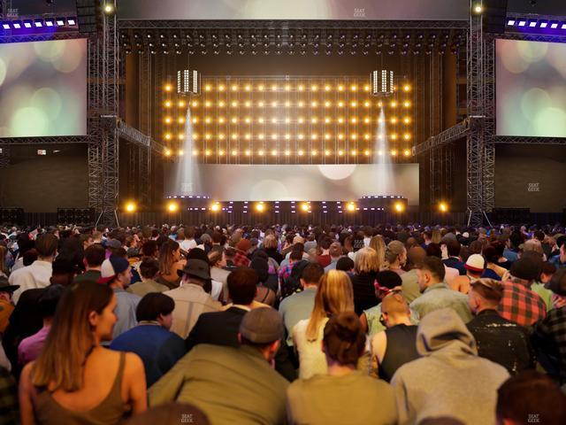 Northwest Stadium - Section Floor A 3 Seat View