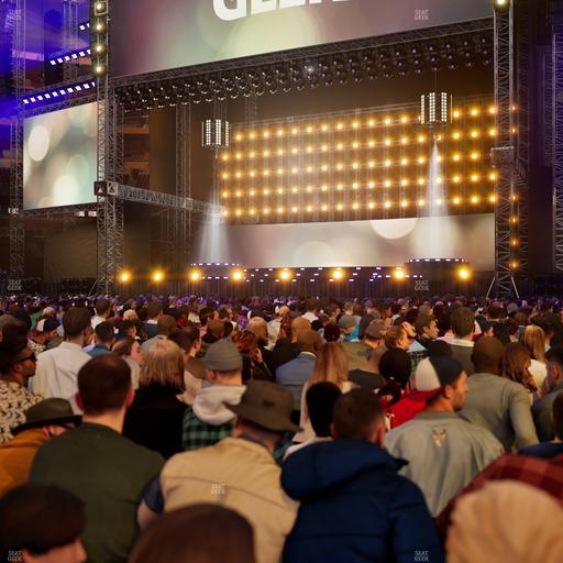 Northwest Stadium - Section Floor A 4 Seat View
