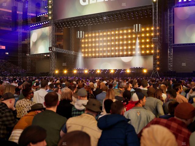 Northwest Stadium - Section Floor A 4 Seat View