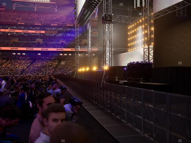 Northwest Stadium - Section Floor A 5 Seat View