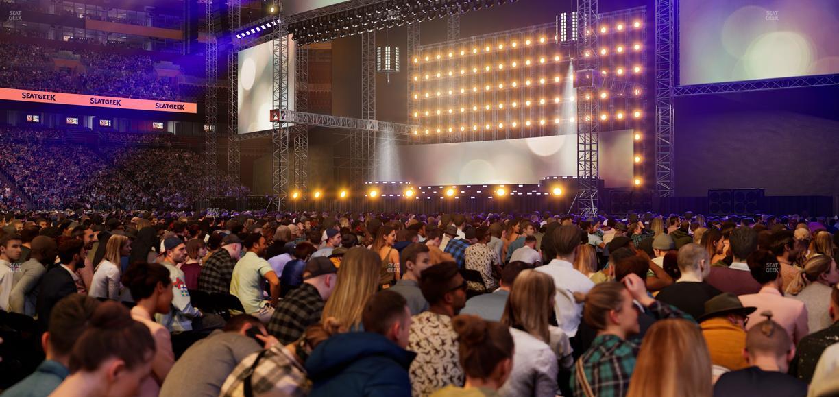Northwest Stadium - Section Floor A 5 Seat View