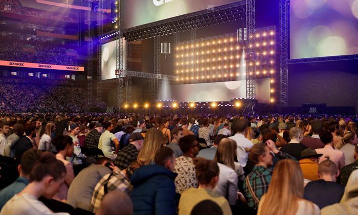 Northwest Stadium - Section Floor A 5 Seat View