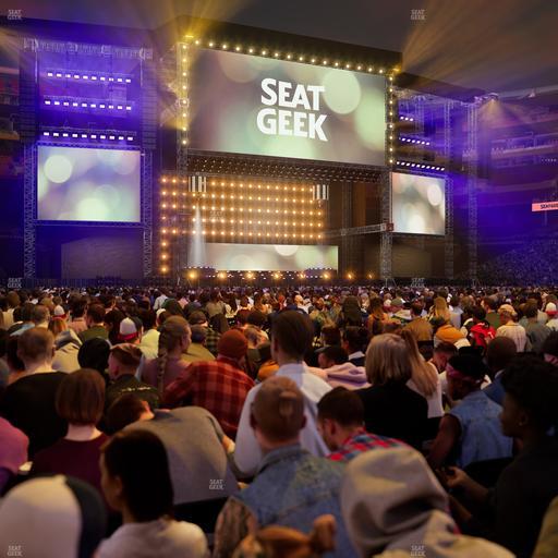 Northwest Stadium - Section Floor A 6 Seat View