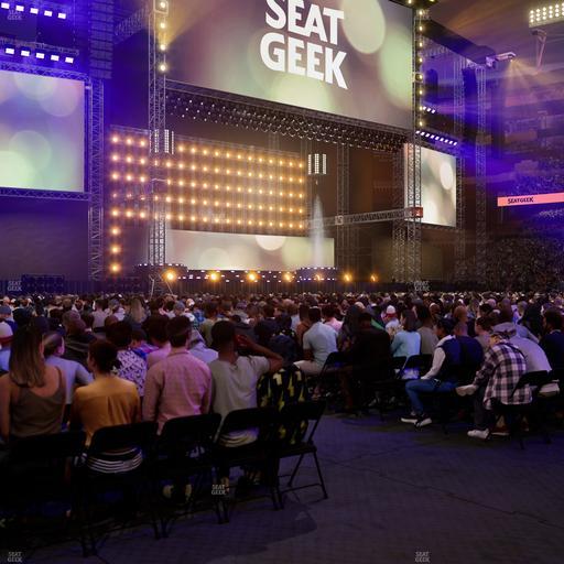 Northwest Stadium - Section Floor A 6 Seat View