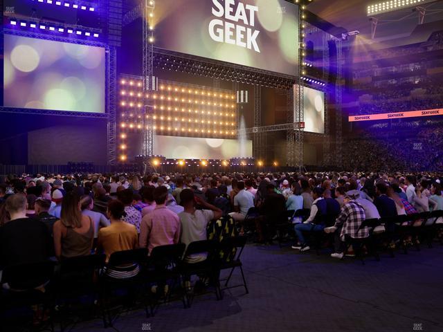 Northwest Stadium - Section Floor A 6 Seat View