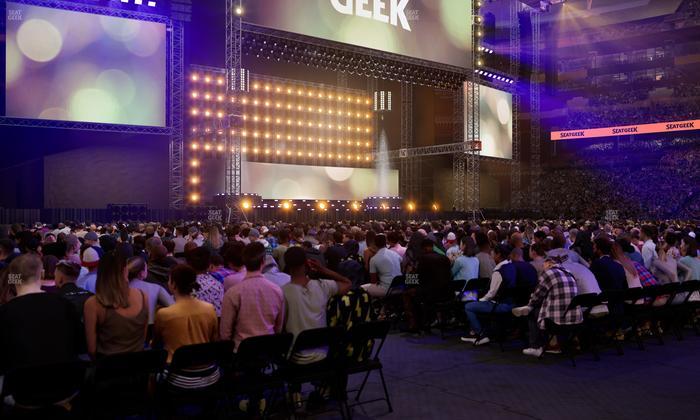 Northwest Stadium - Section Floor A 6 Seat View