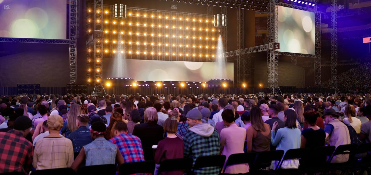 Northwest Stadium - Section Floor A 7 Seat View