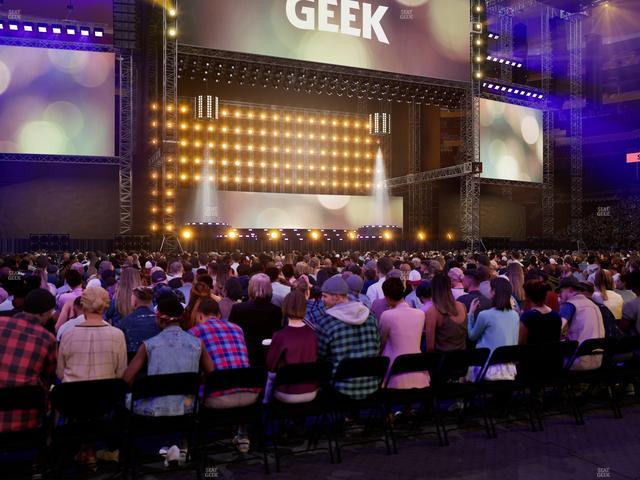 Northwest Stadium - Section Floor A 7 Seat View