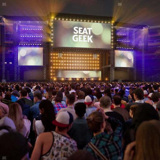 Northwest Stadium - Section Floor A 7 Seat View
