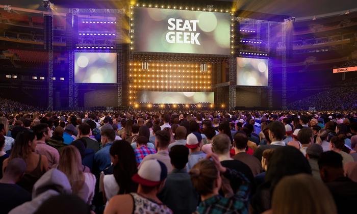 Northwest Stadium - Section Floor A 7 Seat View