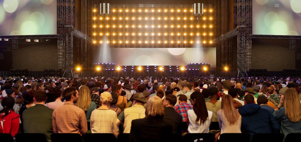 Northwest Stadium - Section Floor A 8 Seat View