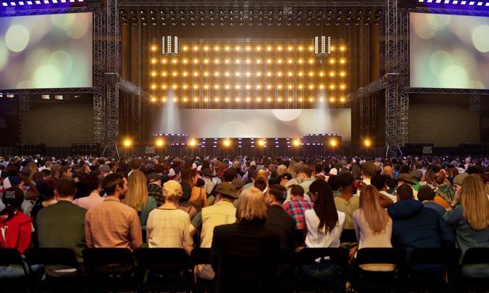 Northwest Stadium - Section Floor A 8 Seat View