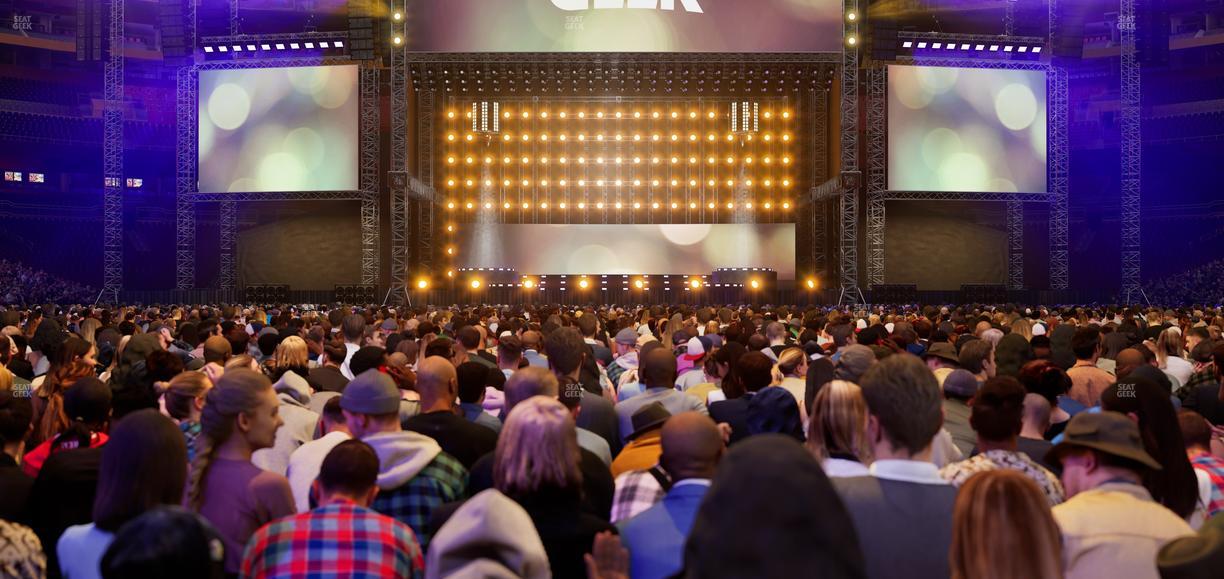 Northwest Stadium - Section Floor A 8 Seat View