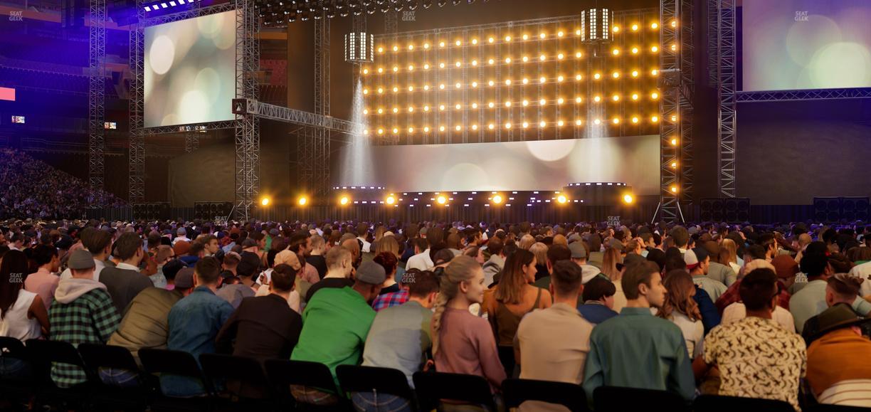 Northwest Stadium - Section Floor A 9 Seat View