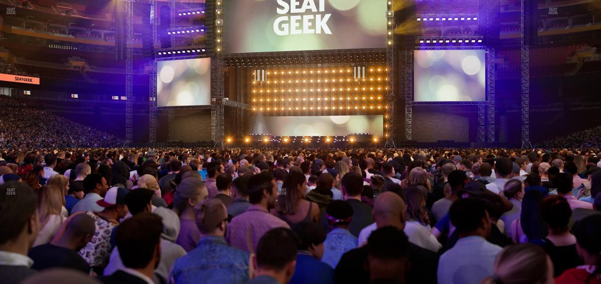 Northwest Stadium - Section Floor A 9 Seat View