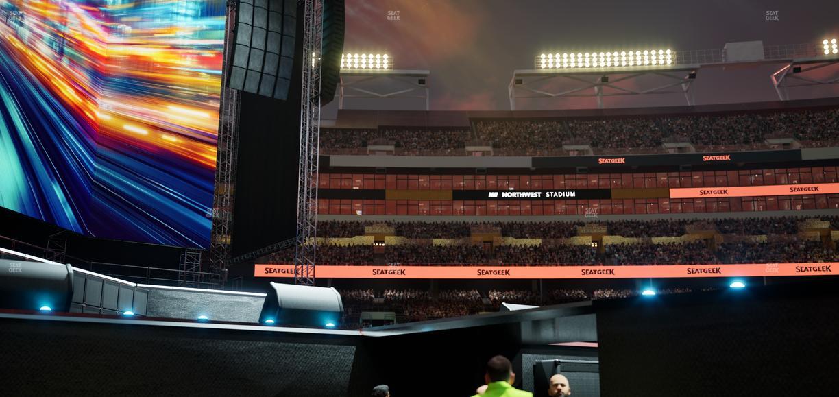 Northwest Stadium - Section Floor K Seat View