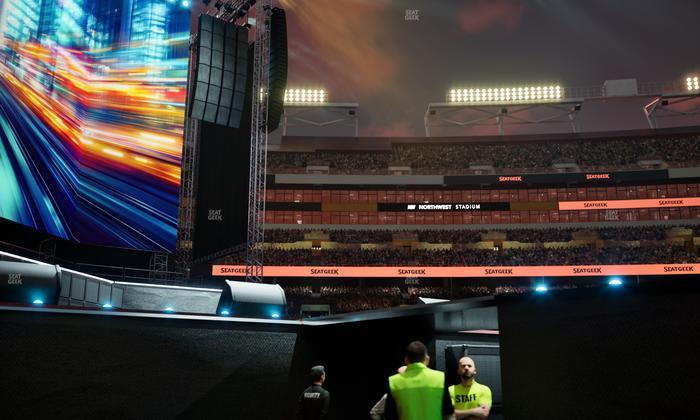 Northwest Stadium - Section Floor K Seat View