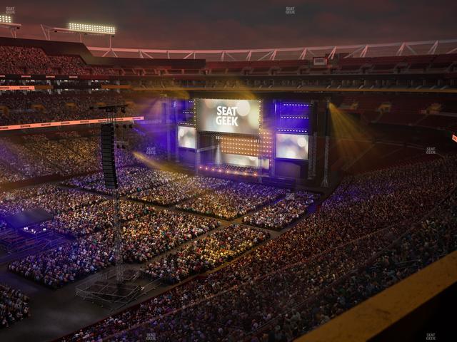 Northwest Stadium - Section Loge Suite East 389 Seat View