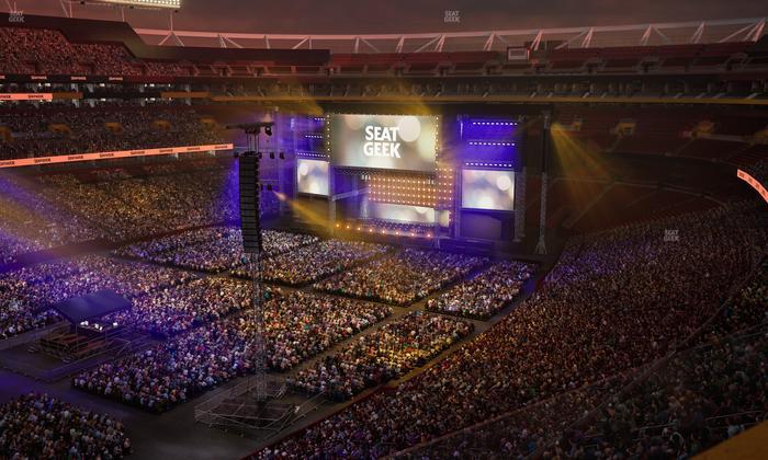 Northwest Stadium - Section Loge Suite East 391 Seat View