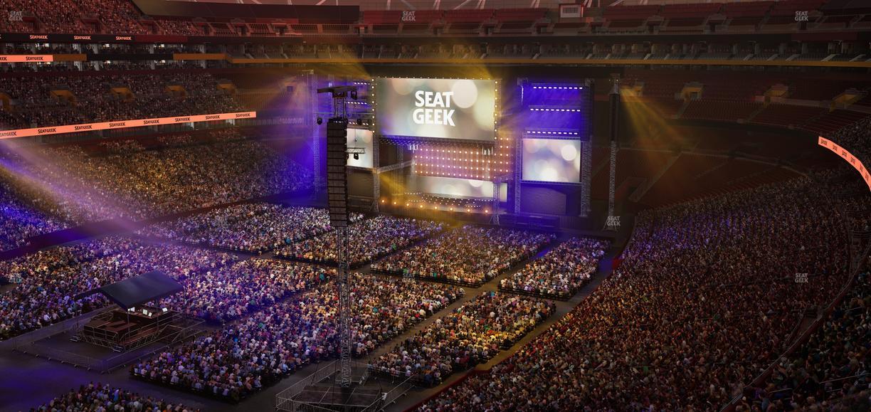 Northwest Stadium - Section Loge Suite East 394 Seat View