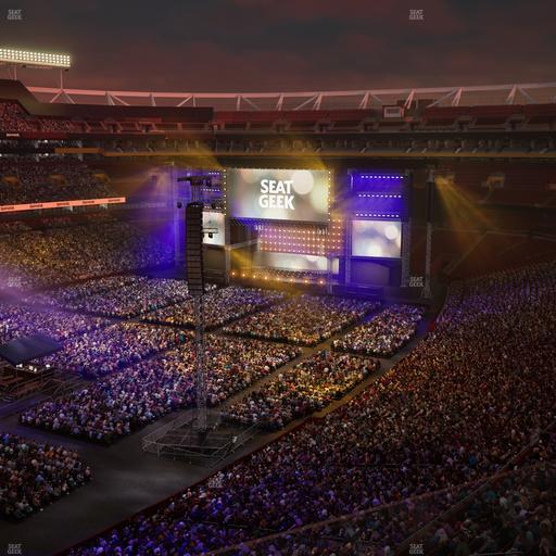 Northwest Stadium - Section Loge Suite East 394 Seat View