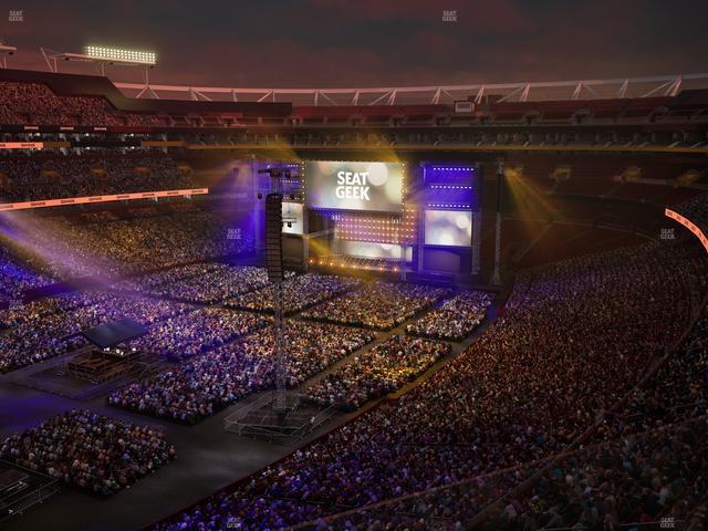 Northwest Stadium - Section Loge Suite East 394 Seat View