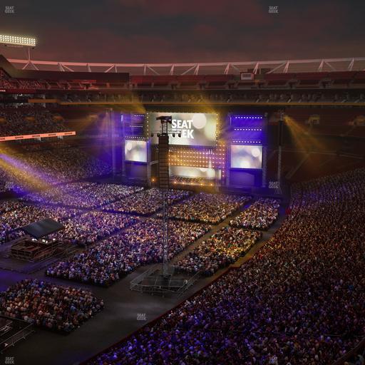 Northwest Stadium - Section Loge Suite East 395 Seat View