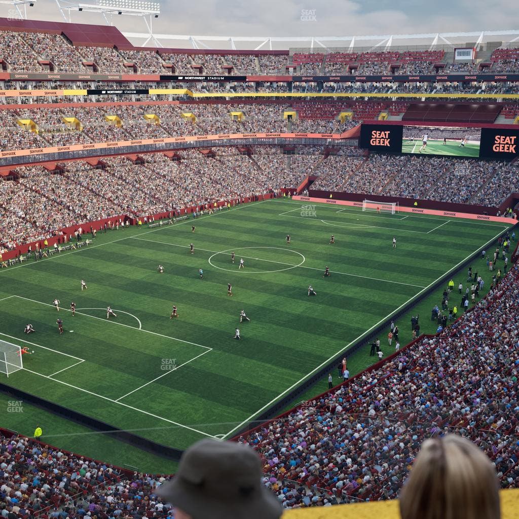 Northwest Stadium - Section Loge Suite East 395 Seat View