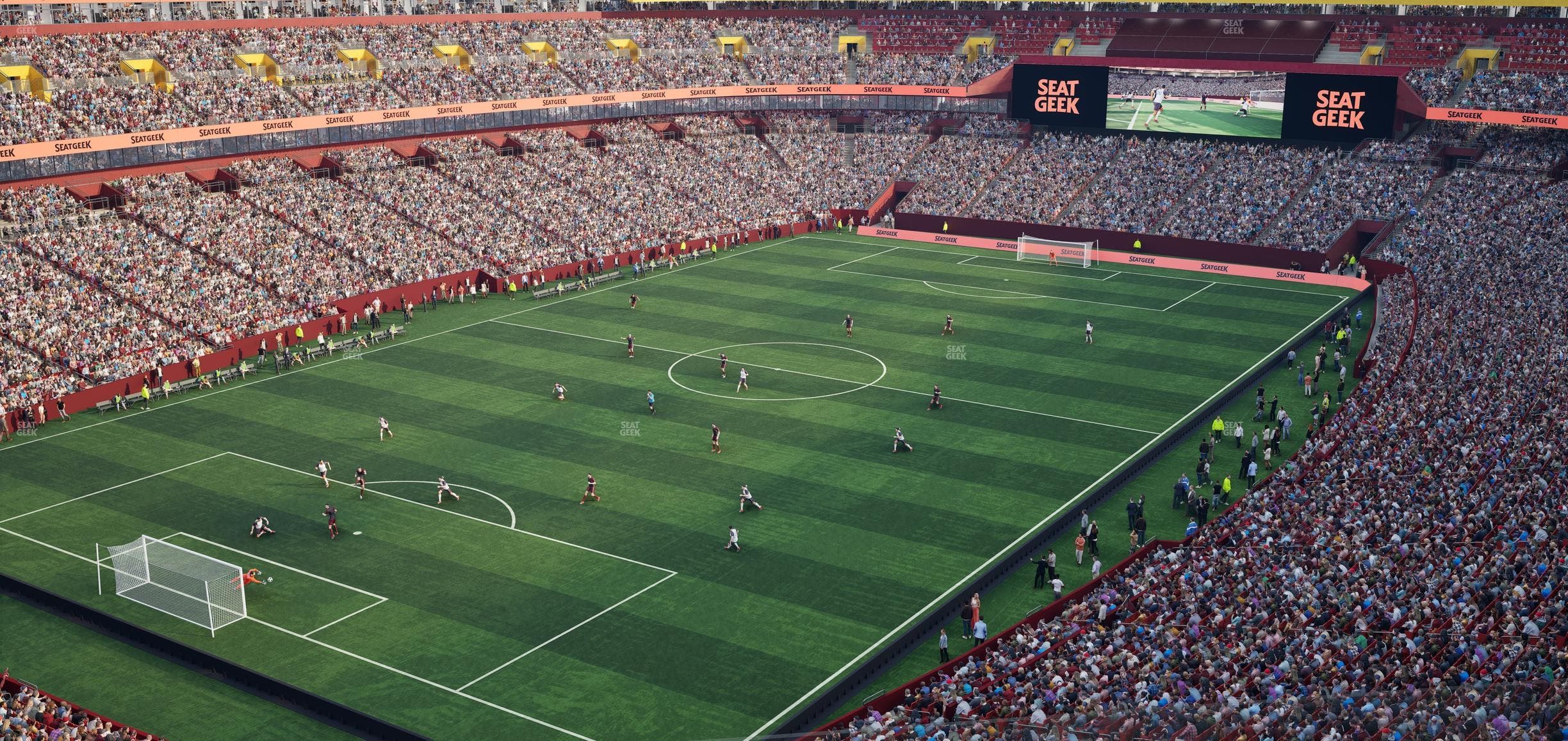 Northwest Stadium - Section Loge Suite East 395 Seat View