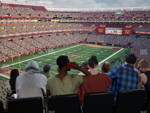 Northwest Stadium - Section Loge Suite East 395 Seat View