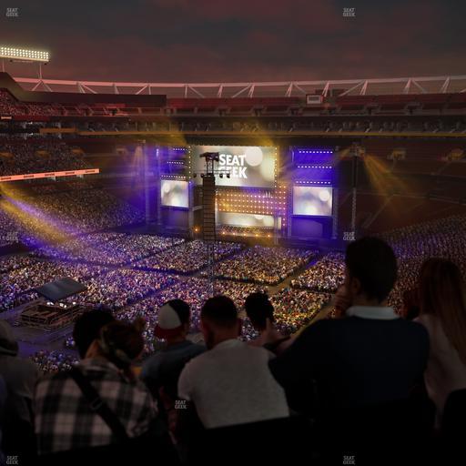 Northwest Stadium - Section Loge Suite East 395 Seat View