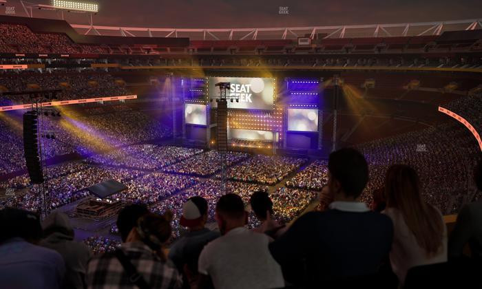 Northwest Stadium - Section Loge Suite East 395 Seat View