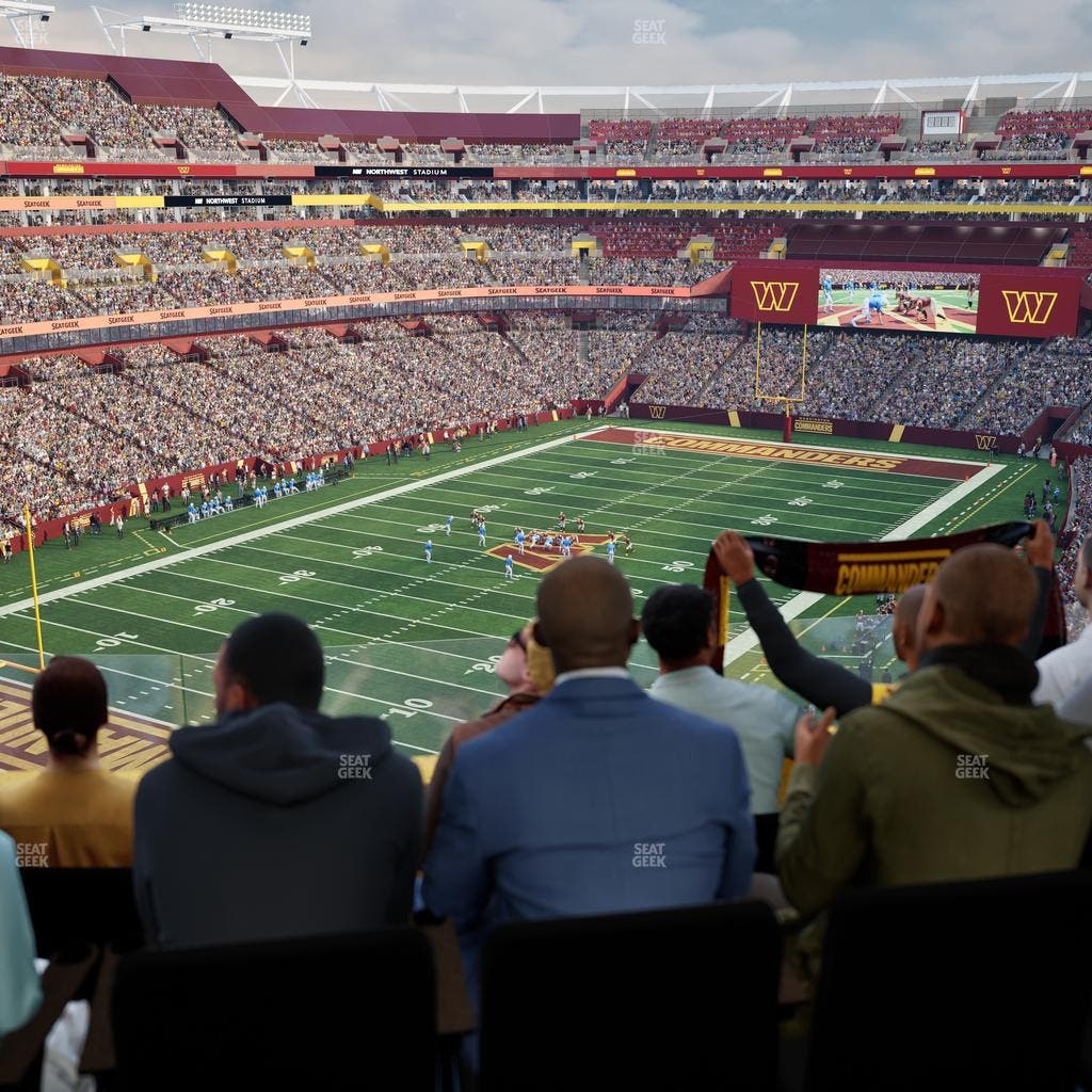 Northwest Stadium - Section Loge Suite East 396 Seat View