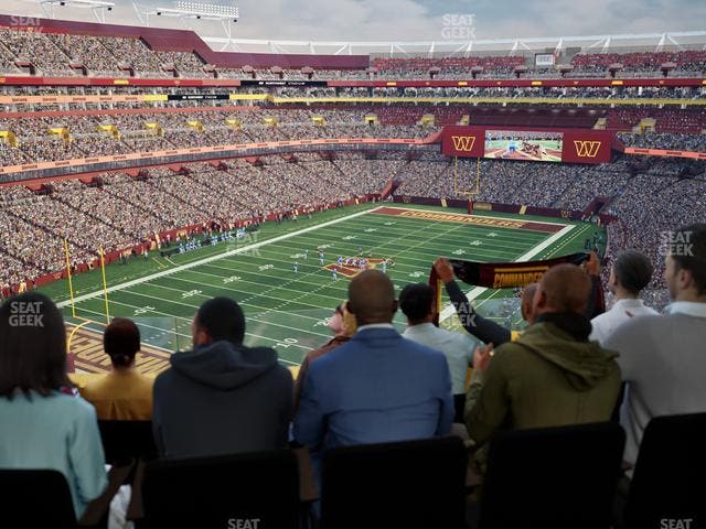 Northwest Stadium - Section Loge Suite East 396 Seat View
