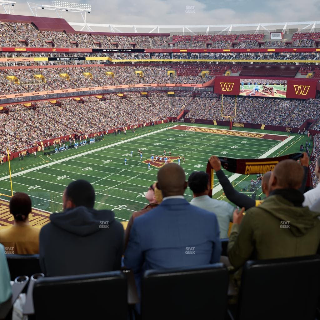 Northwest Stadium - Section Loge Suite East 396 Seat View