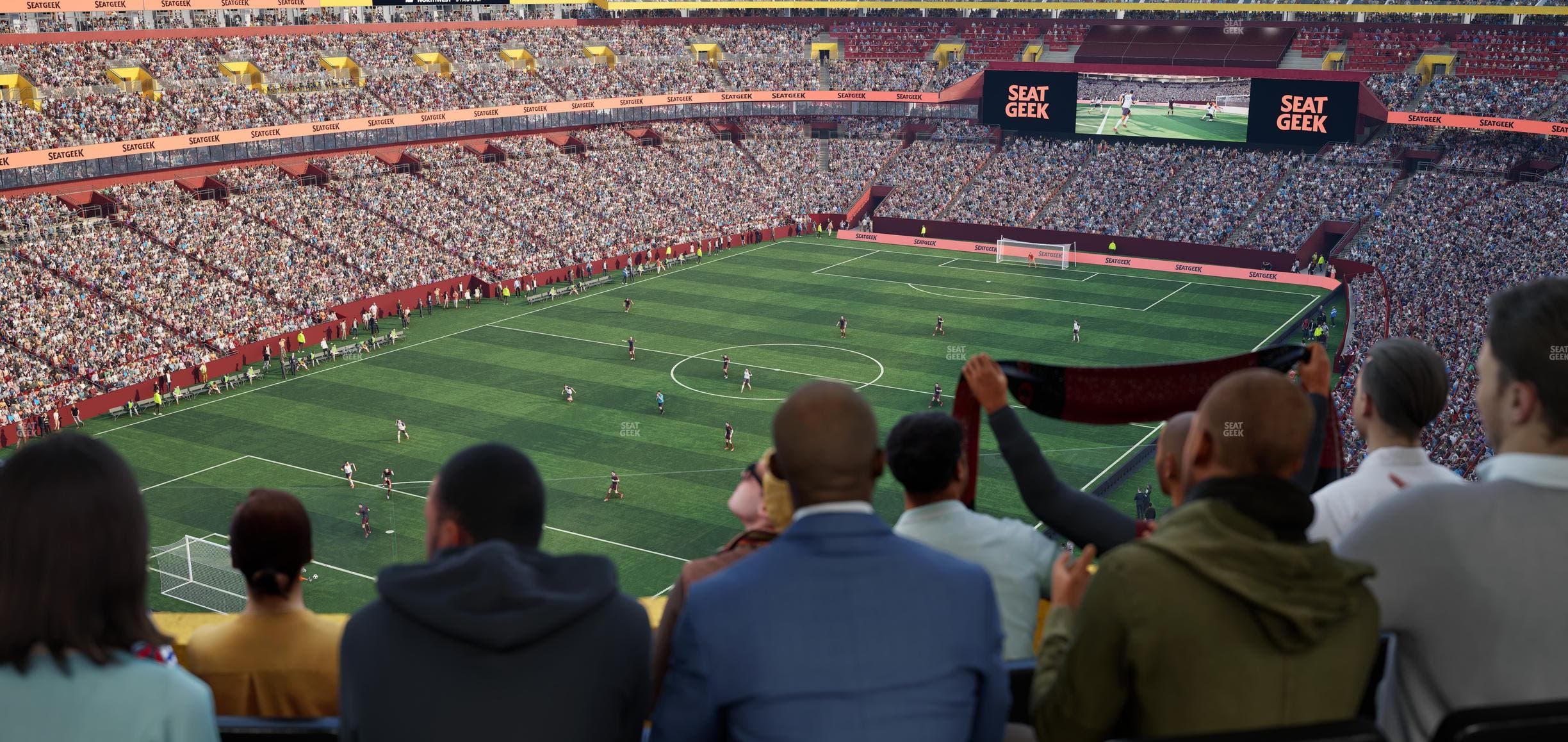 Northwest Stadium - Section Loge Suite East 396 Seat View