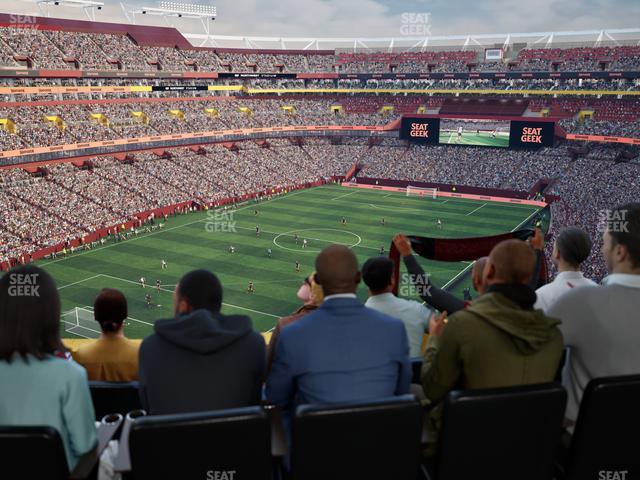 Northwest Stadium - Section Loge Suite East 396 Seat View Northwest Stadium - Section Loge Suite East 396 Seat View