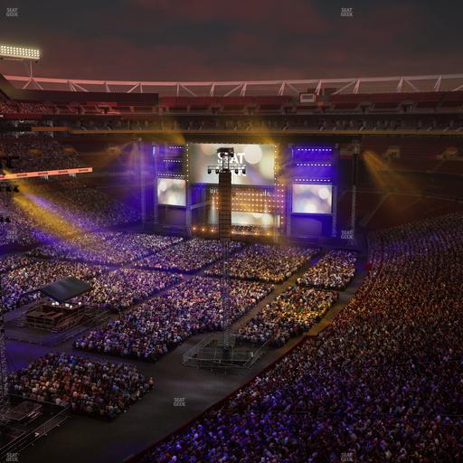 Northwest Stadium - Section Loge Suite East 396 Seat View