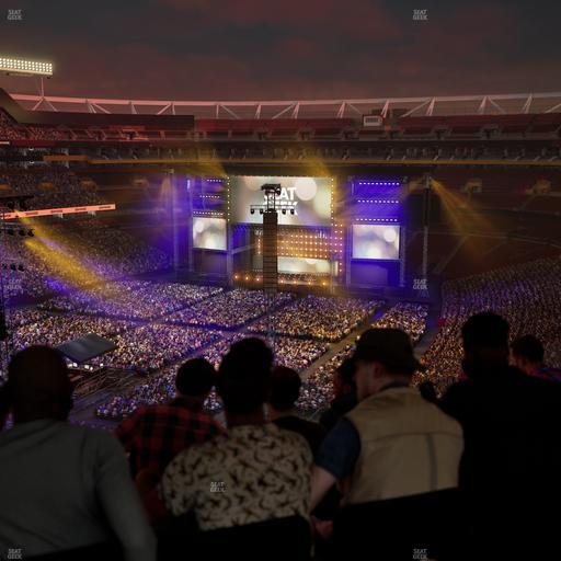 Northwest Stadium - Section Loge Suite East 396 Seat View