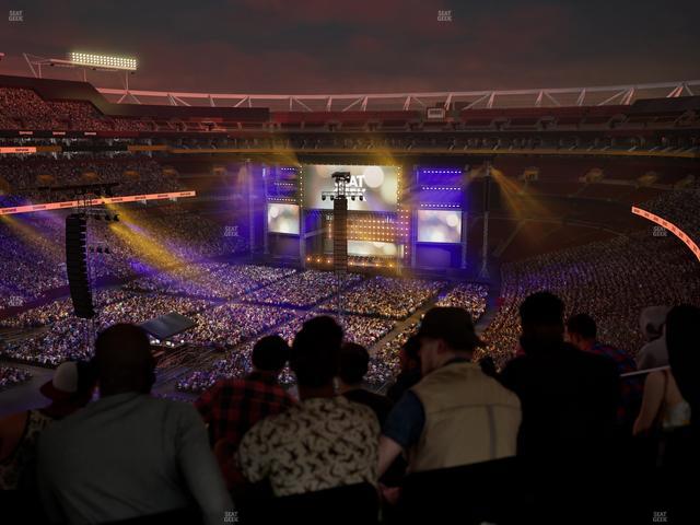 Northwest Stadium - Section Loge Suite East 396 Seat View