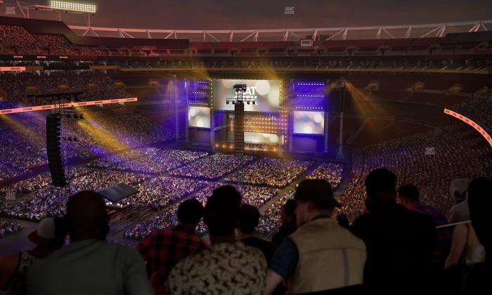 Northwest Stadium - Section Loge Suite East 396 Seat View