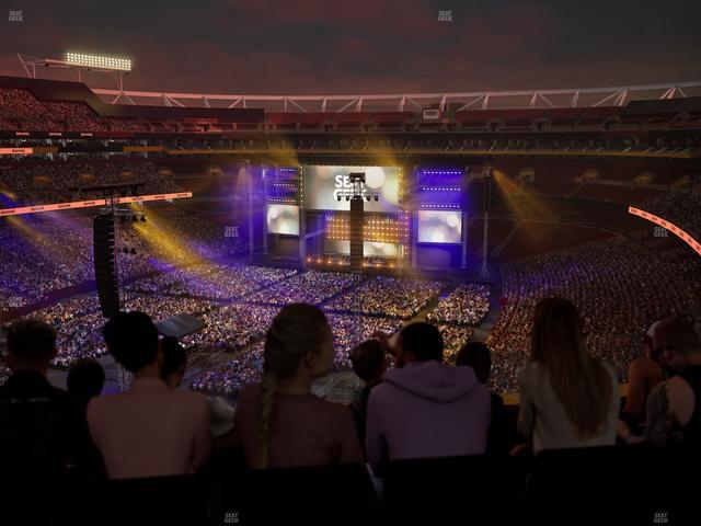 Northwest Stadium - Section Loge Suite East 397 Seat View