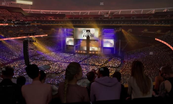 Northwest Stadium - Section Loge Suite East 397 Seat View