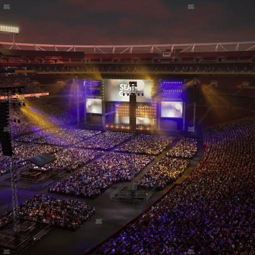 Northwest Stadium - Section Loge Suite East 397 Seat View